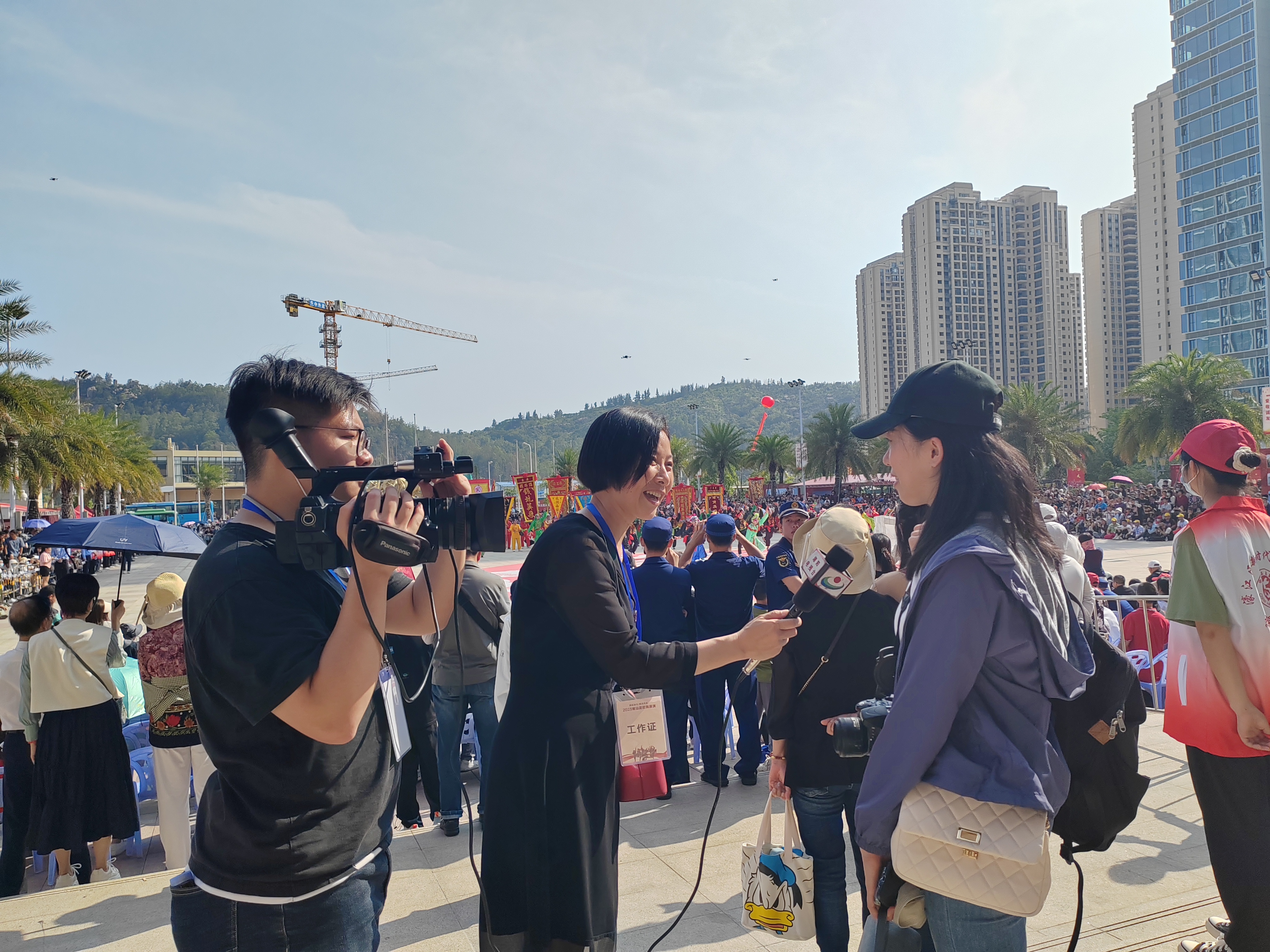 潮阳电视台采访